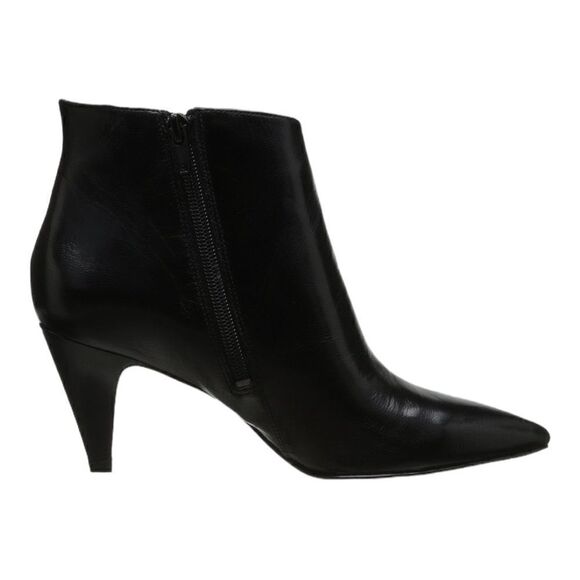 Nine West Women’s Jetlag Booties in the Size 9.5M in Black Leather - Picture 7 of 13